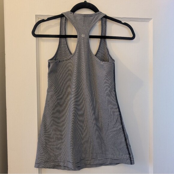 Lululemon Cool Racerback Gingham Inkwell Size 6 - Picture 5 of 7